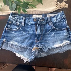 Bullhead slouchy denim shorts